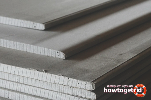 Plafond de cloison sèche