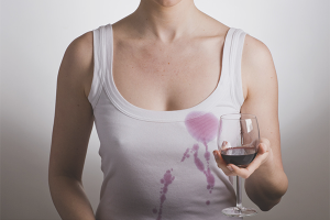 How to get a red wine stain