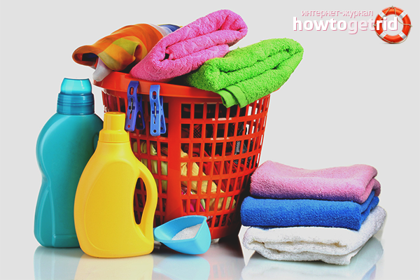 How to wash a faded thing