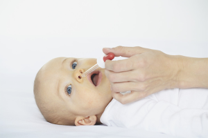 How to treat a runny nose in an infant