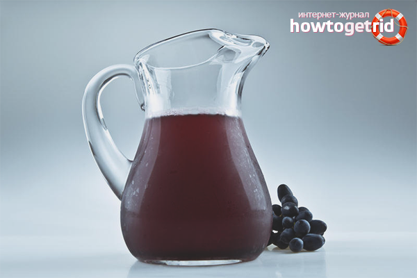 Limonade aux raisins