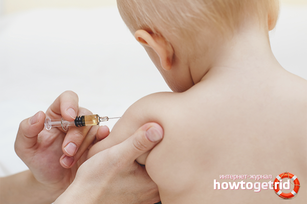 Wie man einem Kind einen Schuss gibt