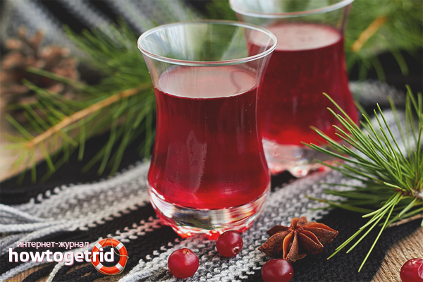 Fruit drinks and vitamin teas from temperature