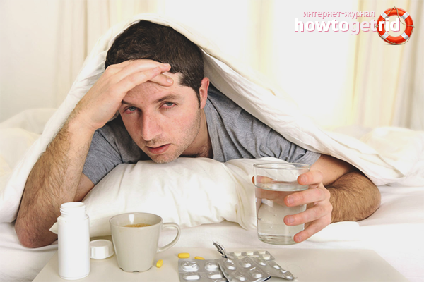 Kopfschmerzen und Kater