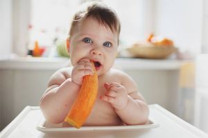 How to teach a child to eat solid foods