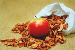 How to dry apples