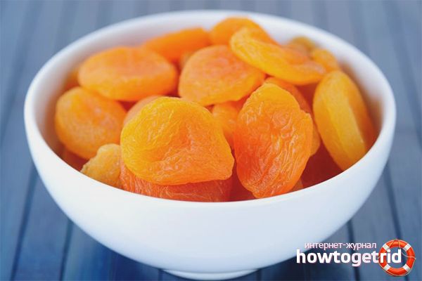 Wie man getrocknete Aprikosen macht