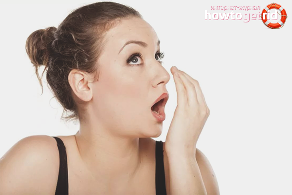 Les causes de l'halitose