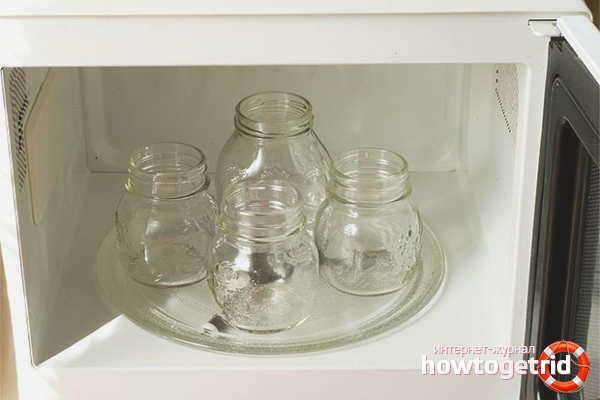 Stérilisation à sec des canettes au micro-ondes