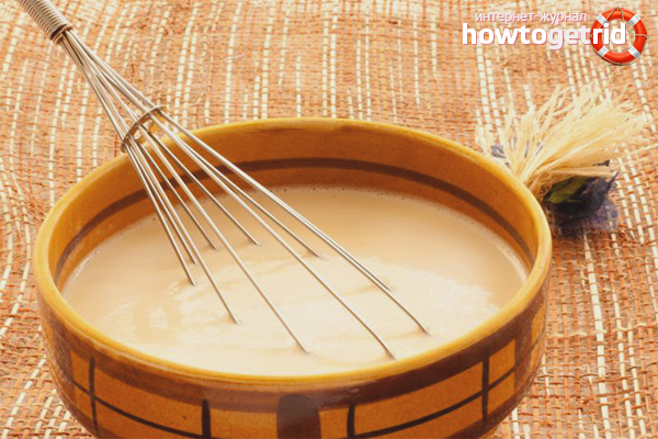 Pâte à crêpes à l'eau minérale