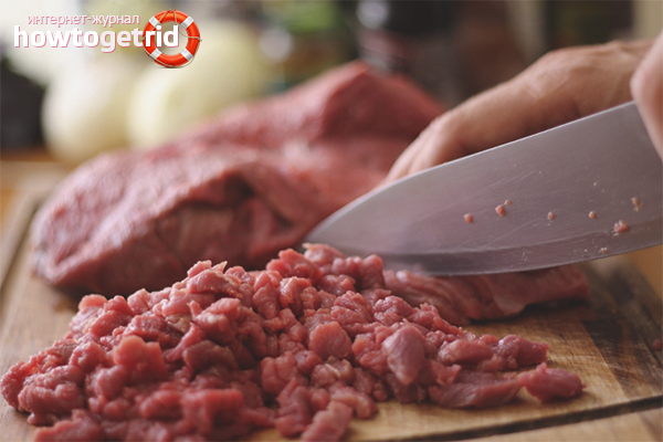 Wie man Hackfleisch ohne Fleischwolf macht