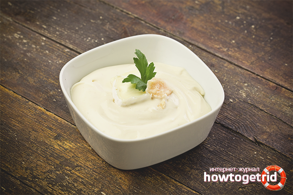 Sauce au fromage à l'ail