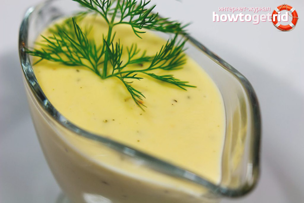 Sauce au fromage à la crème
