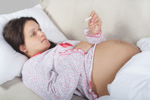 How to bring down the temperature during pregnancy