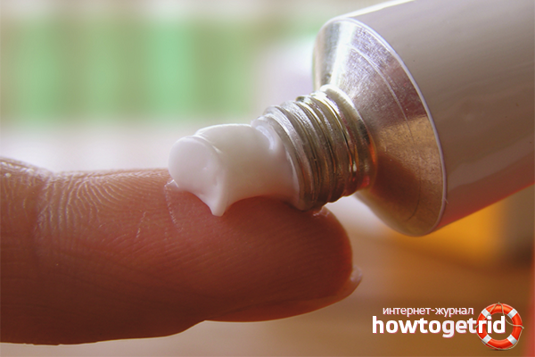 Arzneimittelbehandlung von Pilzen an den Händen