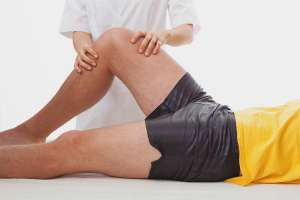 Crunching knees when bent