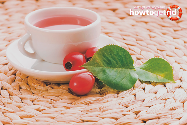 How to brew dried rosehips