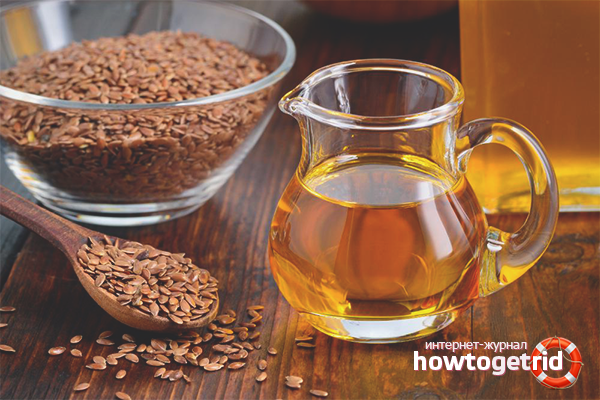 Rules for taking fasting flax oil