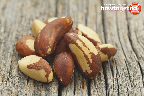 Brazil nut in folk medicine