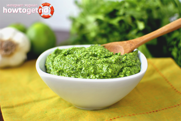 Wie man Pesto-Sauce macht