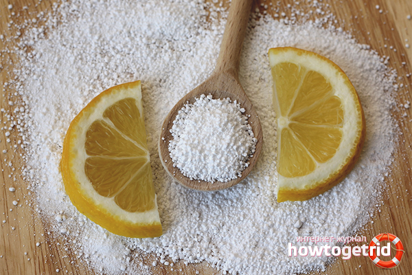 Haare mit Zitronensäure hervorheben