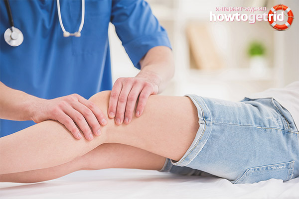 Knie nach der Geburt taten weh