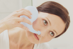 How to rinse your nose with sinusitis