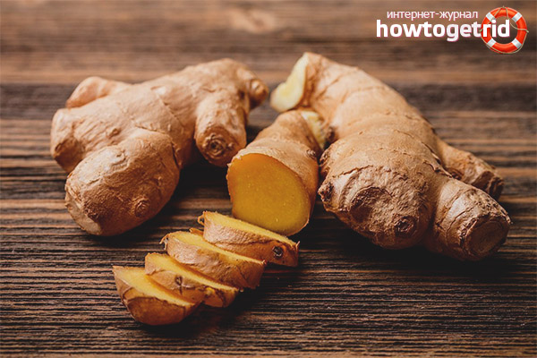 Racine de gingembre pour homme
