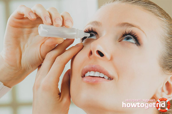 Wie man ein gebrochenes Gefäß im Auge behandelt