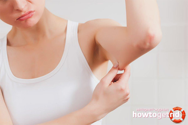 How to remove sagging skin on the hands