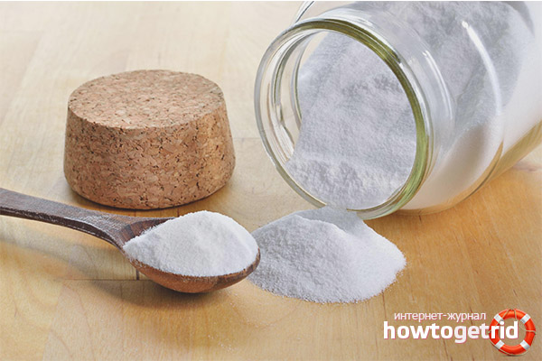 Indications pour l'utilisation de la soude