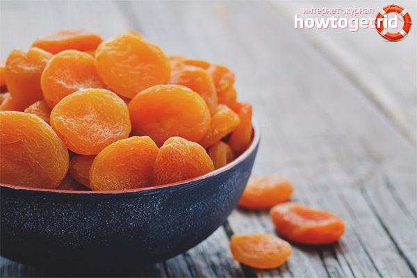 Useful properties and contraindications of dried apricots