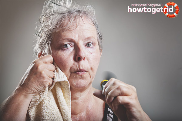 Transpiration ménopause