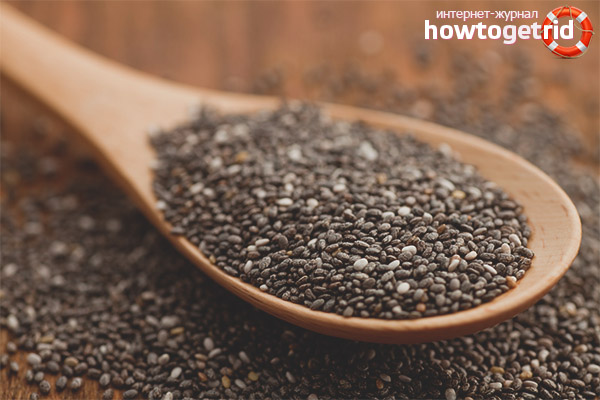 Contre-indications des graines de chia