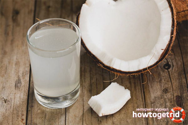 Eau de maternité à la noix de coco