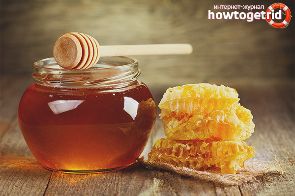 Behandlung von Honiggastritis