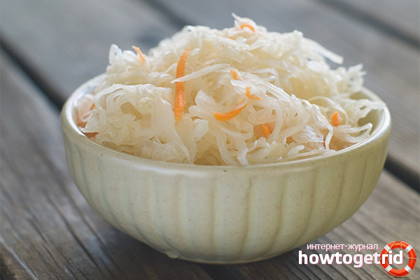 Règles de réception de la choucroute