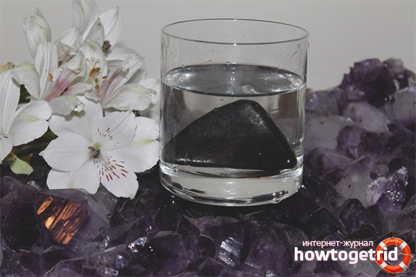 Methods for the preparation of shungite water