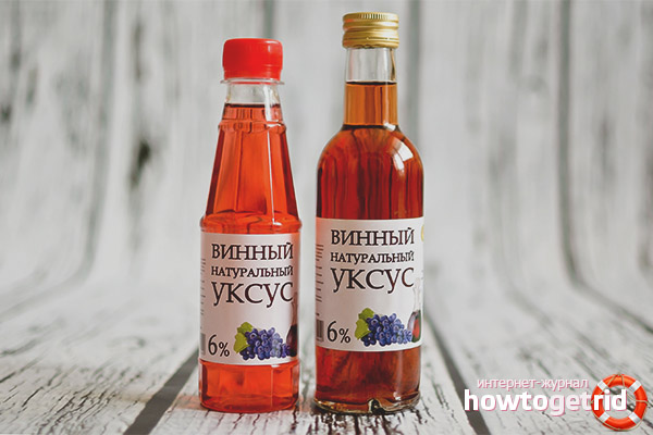 Useful properties and application of wine vinegar