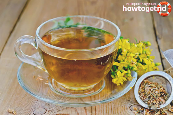 St. John's wort tea harm