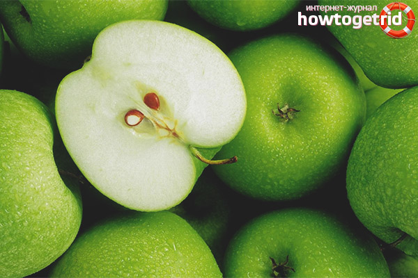 Useful properties of apples