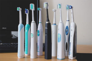 An electric toothbrush