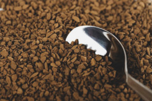 Freeze dried coffee