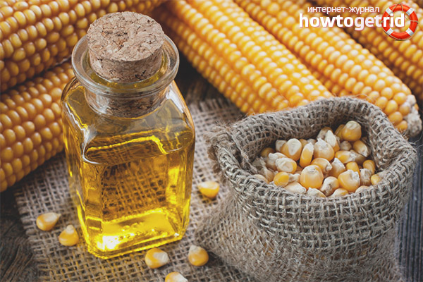 The field of use of corn oil in cosmetology