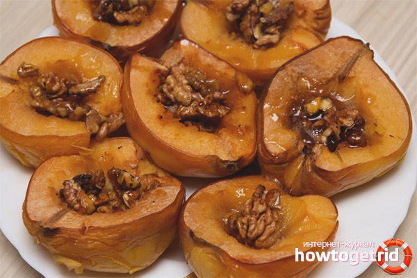 Baked quince recipes
