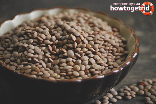 Die Zusammensetzung und der Kaloriengehalt von Linsen