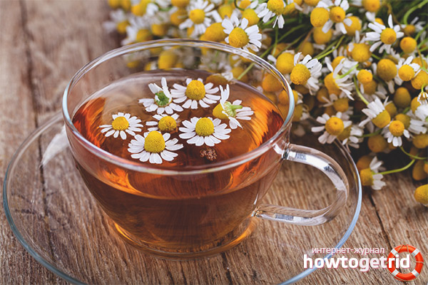 The impact of chamomile tea in diseases