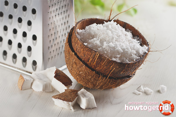 Was ist nützlich Kokosnussspäne