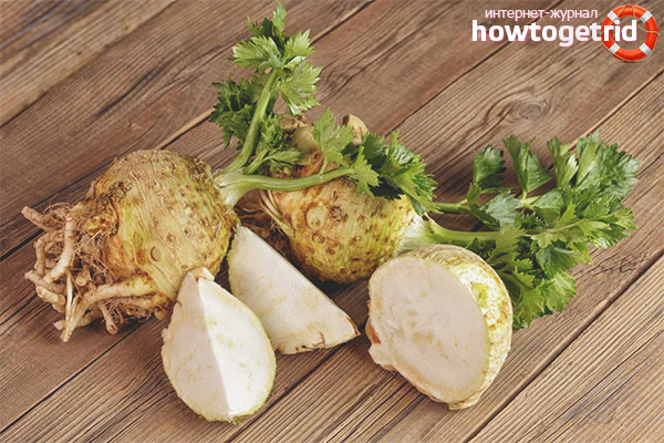 Wie man Wurzel Sellerie isst