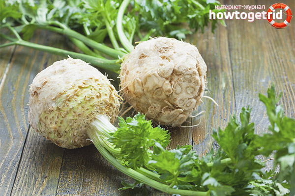 Wie man einen guten Wurzelsellerie wählt